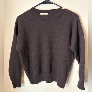 Madewell 100% Cashmere Sweater Brown Size XS